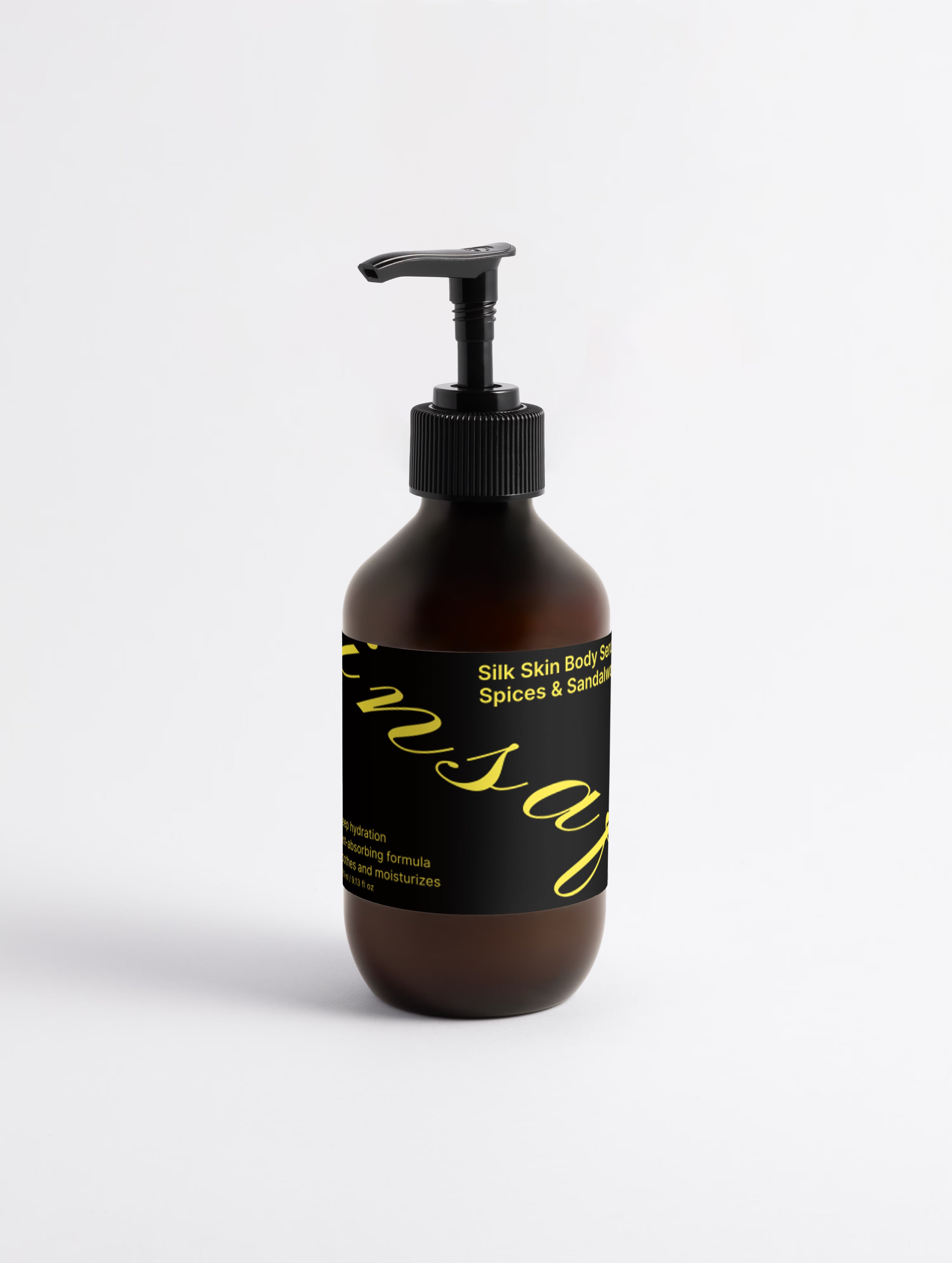 Silk Skin Body Serum, Spices & Sandalwood insaf
