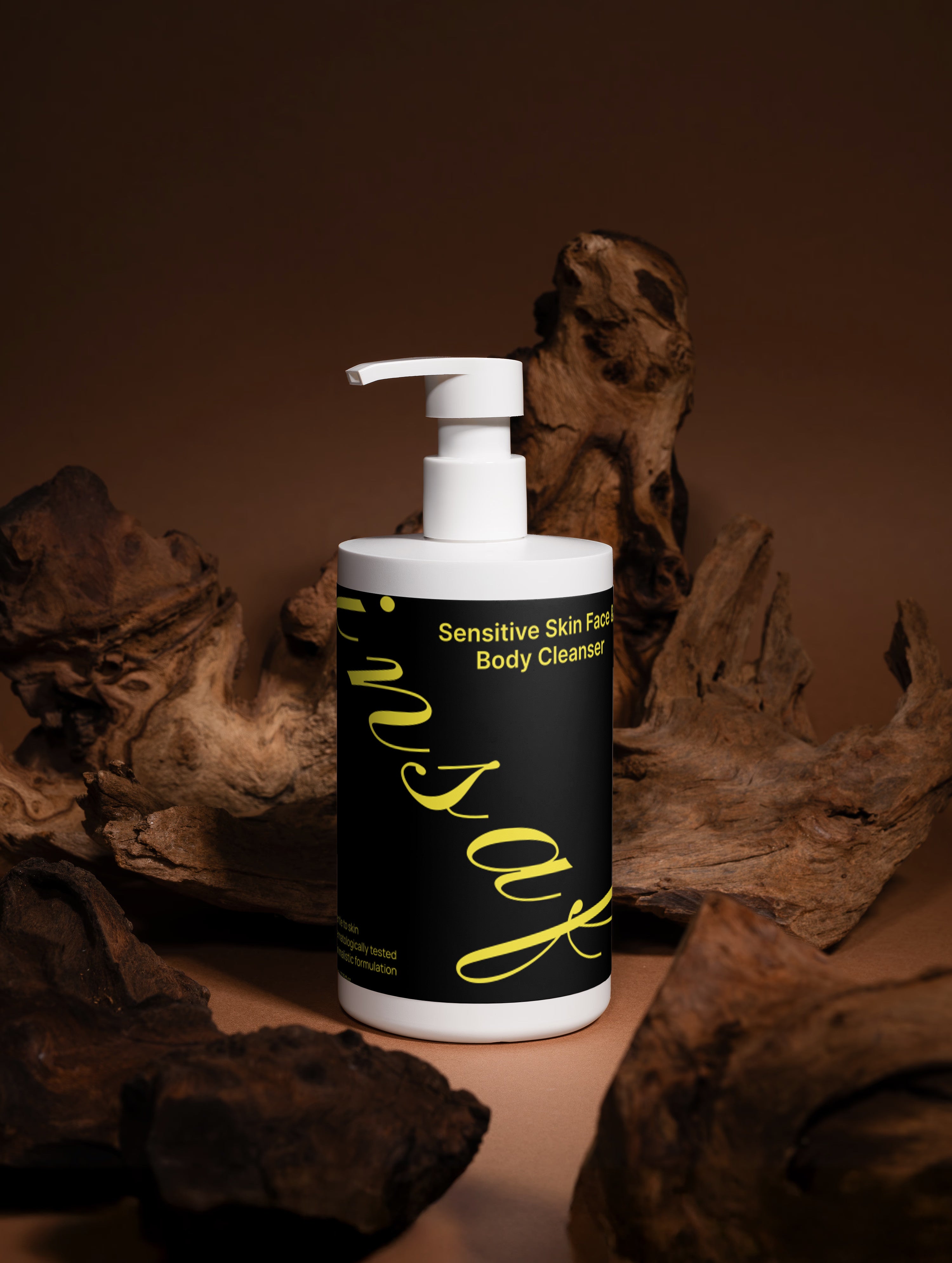 Sensitive Skin Face & Body Cleanser insaf