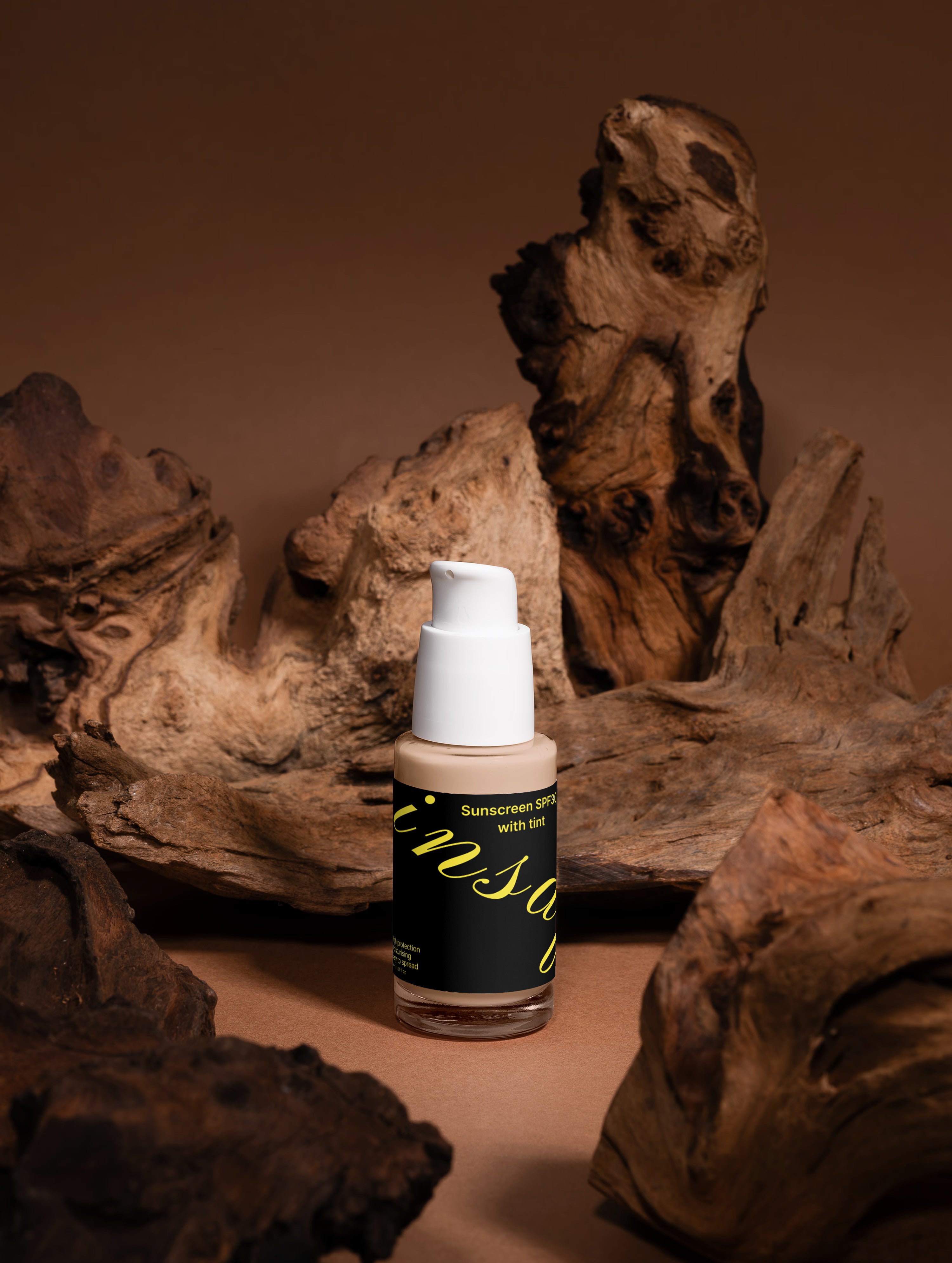 Sunscreen SPF30, with tint insaf