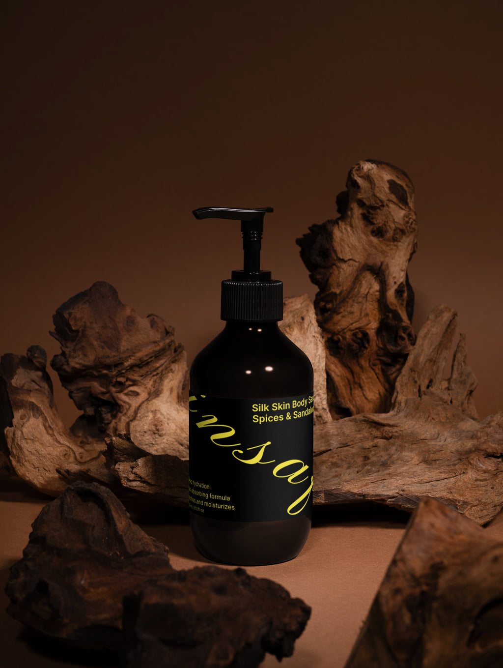 Silk Skin Body Serum, Spices & Sandalwood insaf