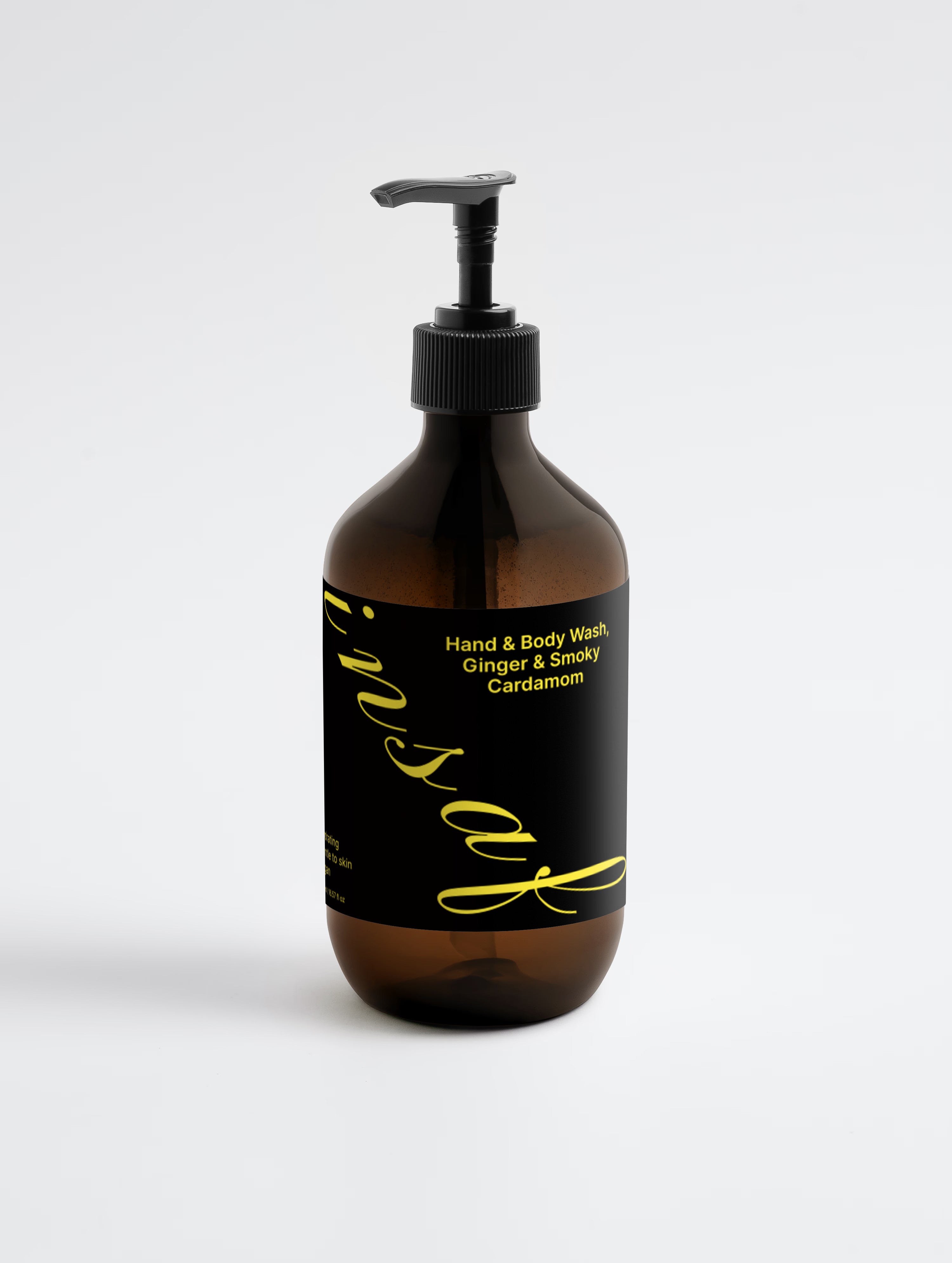 Hand & Body Wash, Ginger & Smoky Cardamom insaf