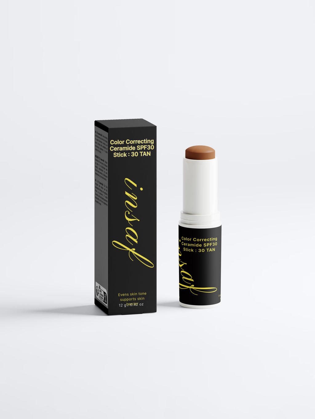 Color Correcting Ceramide SPF30 Stick : 30 TAN insaf