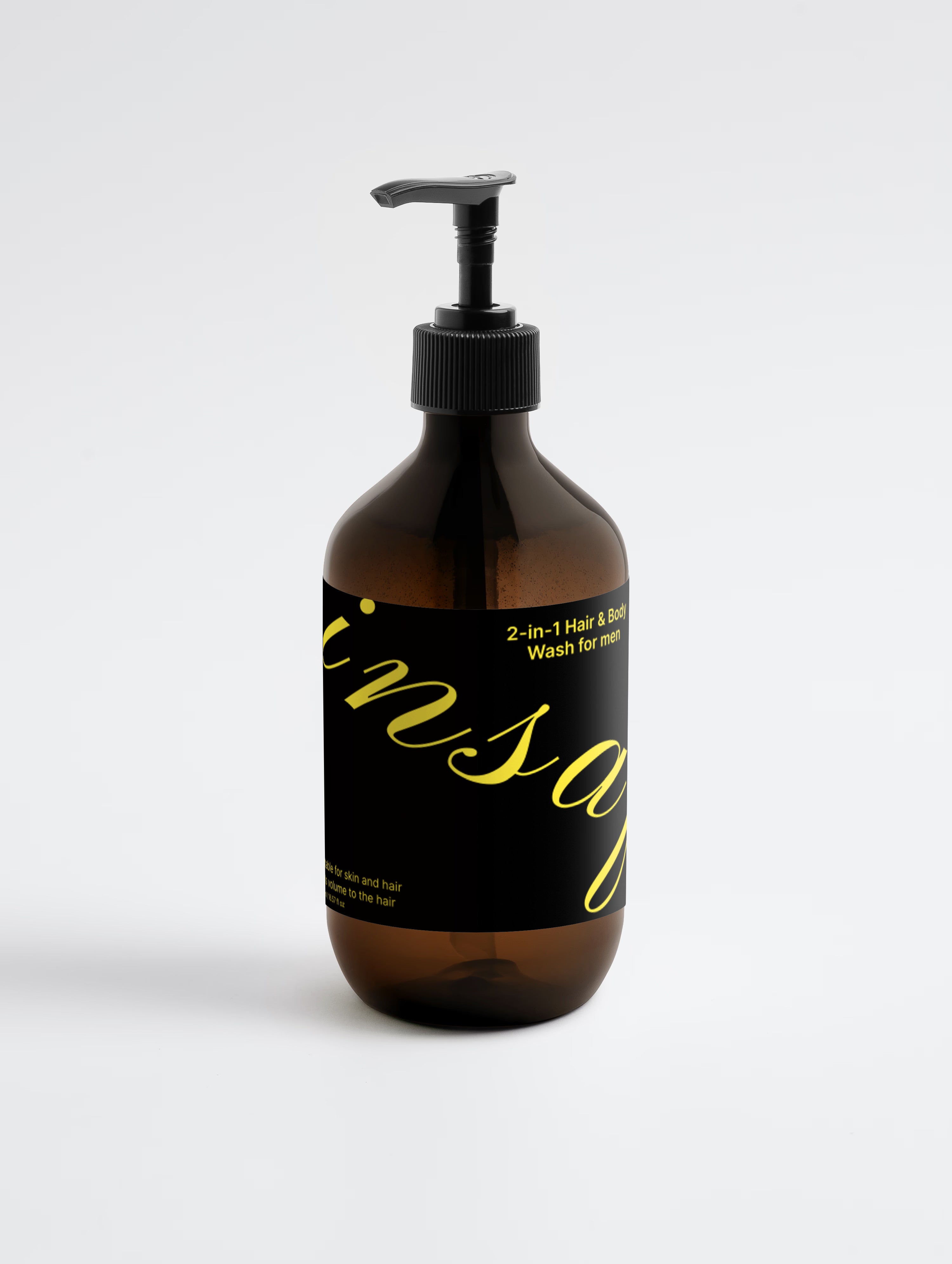 2-in-1 Hair & Body Wash for men insaf